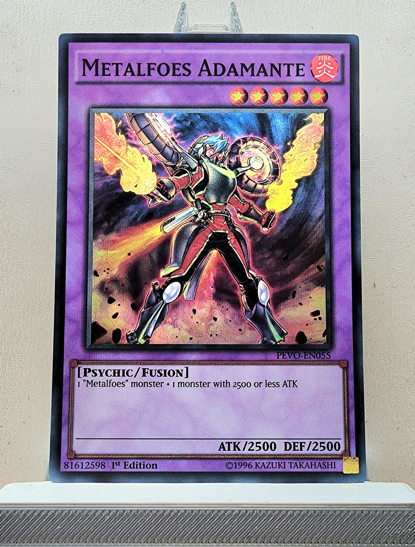 Yugioh! 1x Metalfoes Adamante (PEVO - Super Rare) 1st Edition