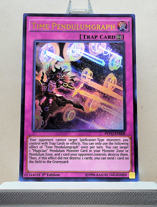 Yugioh! 1x Time Pendulumgraph (PEVO - Ultra Rare) 1st Edition