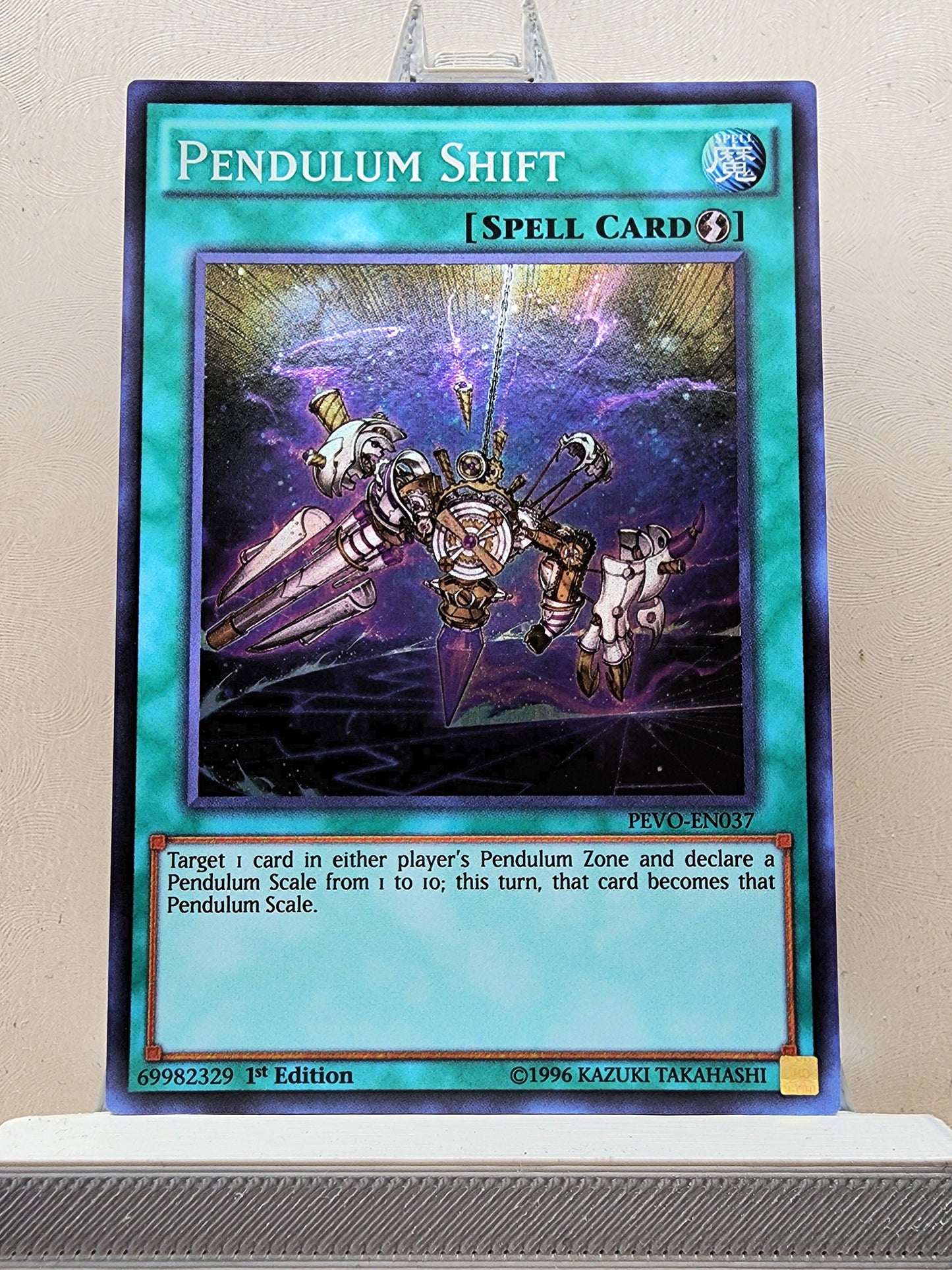 Yugioh! 1x Pendulum Shift (PEVO - Super Rare) 1st Edition