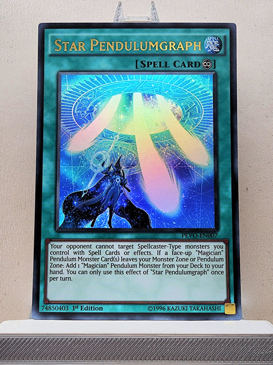 Yugioh! 1x Star Pendulumgraph (PEVO - Ultra Rare) 1st Edition