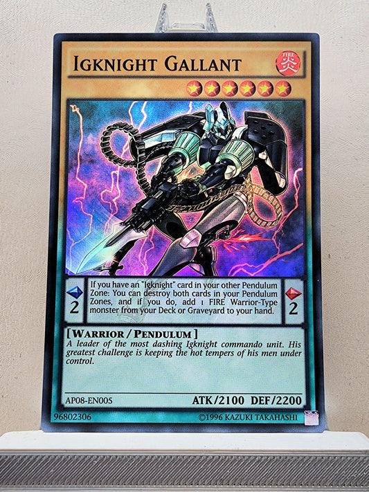 Yugioh! 1x Igknight Gallant (AP08 - Super Rare) Unli Edition