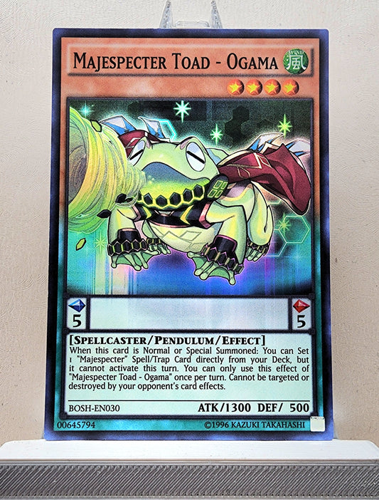 Yugioh! 1x Majespecter Toad - Ogama (BOSH - Super Rare) Unli Edition