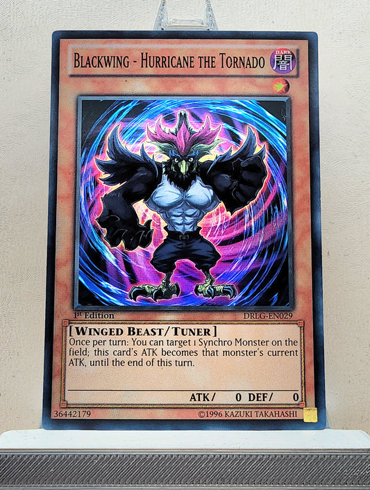 Yugioh! 1x Blackwing Hurricane the Tornado (DRLG - Super Rare) 1st Edition