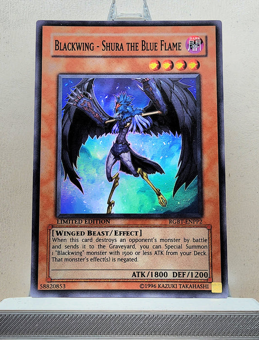 Yugioh! 1x Blackwing Shura the Blue Flame (RGBT - Super Rare) Limited Edition