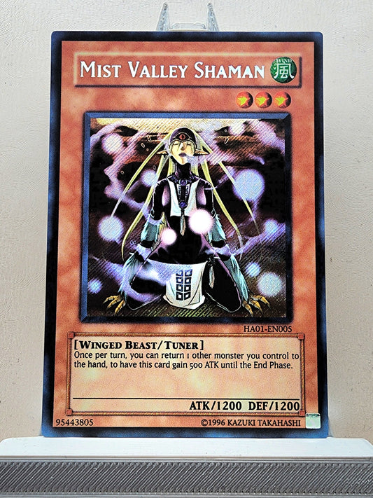 Yugioh! 1x Mist Valley Shaman (HA01 - Secret Rare) Unli Edition