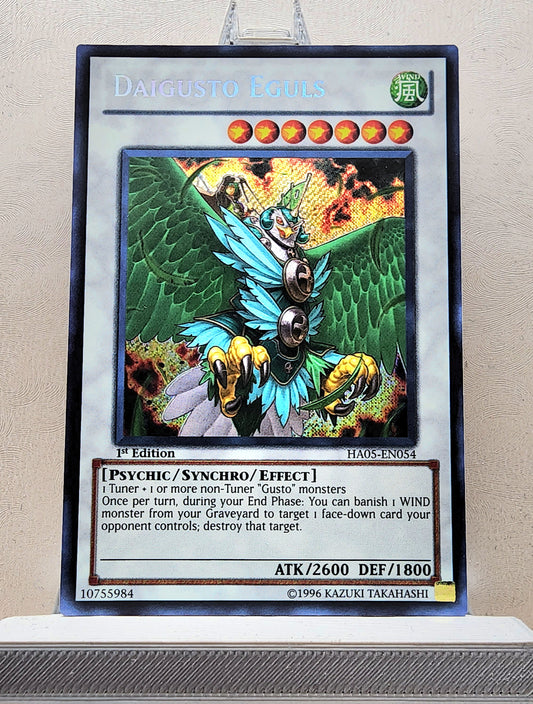 Yugioh! 1x Daigusto Eguls (HA05 - Secret Rare) 1st Edition