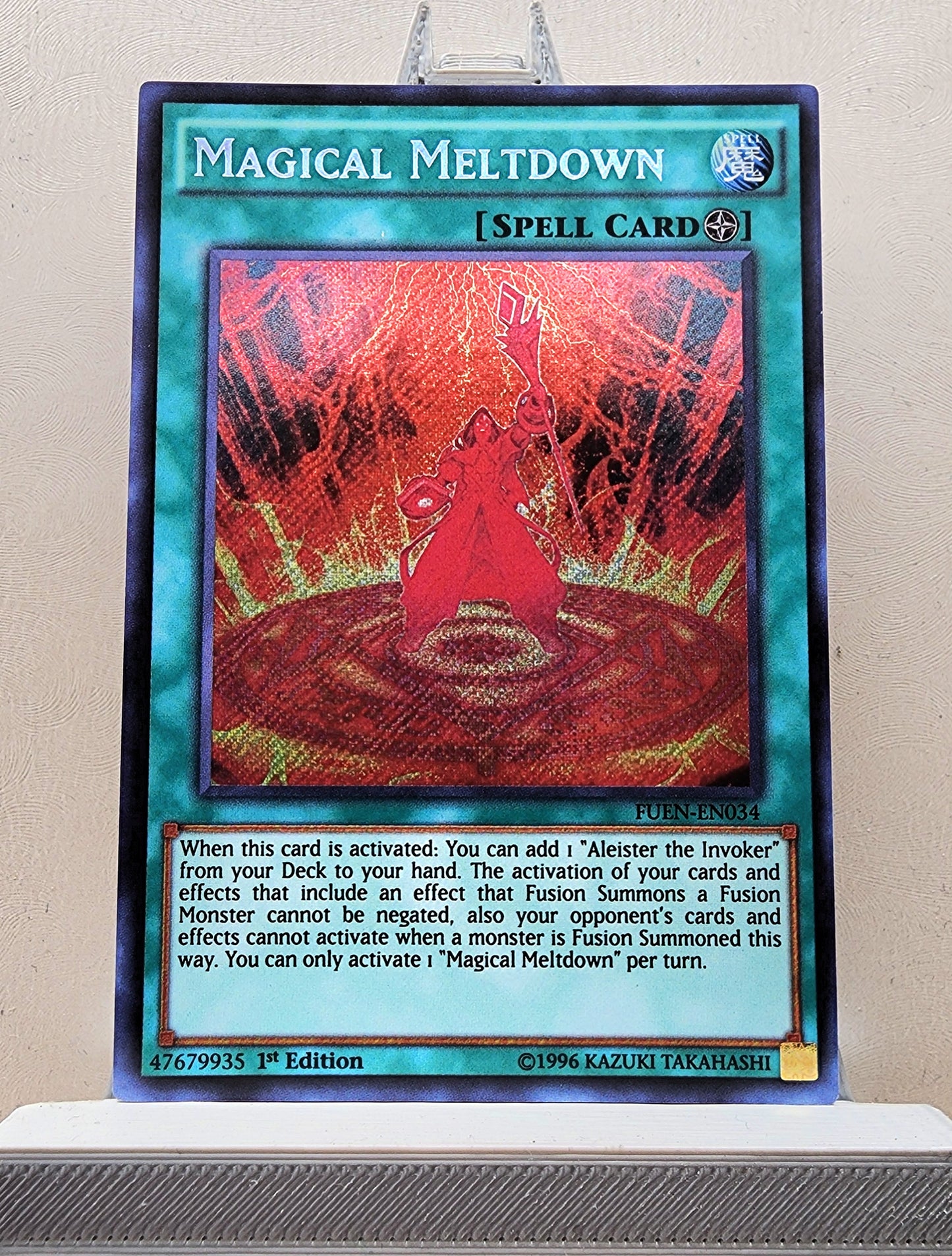 Yugioh! 1x Magical Meltdown (FUEN - Secret Rare) 1st Edition