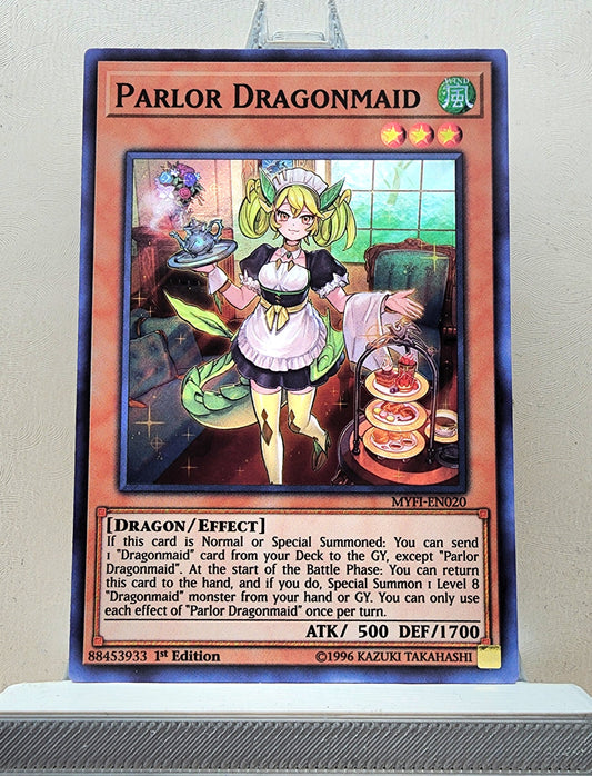 Yugioh! 1x Parlor Dragonmaid (MYFI - Super Rare) 1st Edition