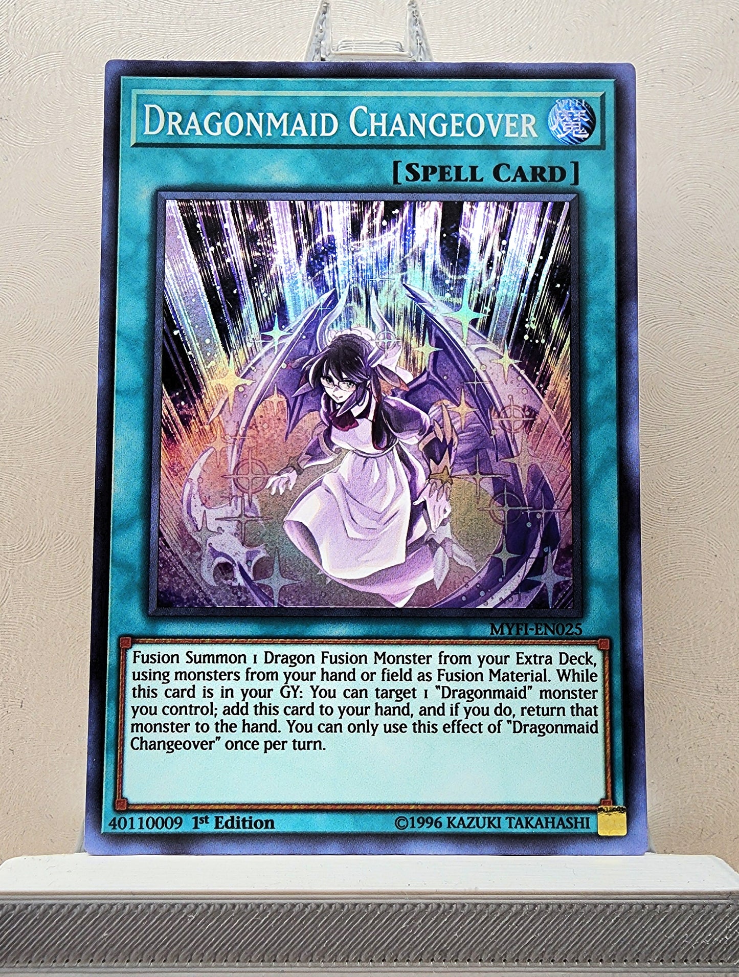 Yugioh! 1x Dragonmaid Changeover (MYFI - Super Rare) 1st Edition