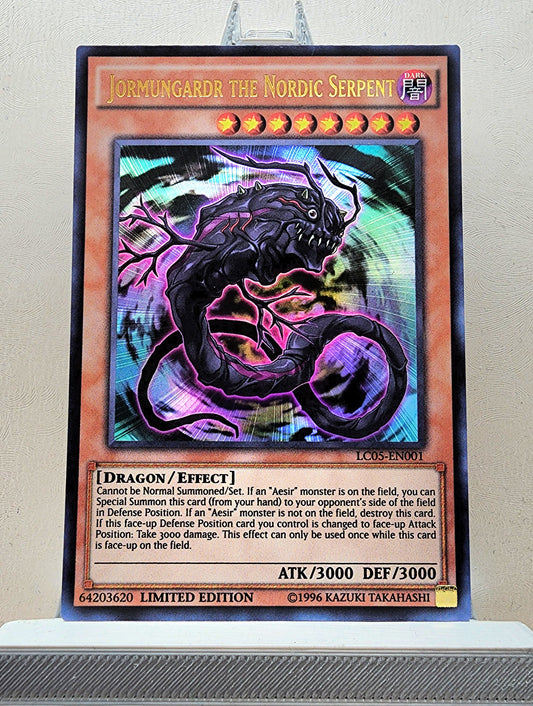 Yugioh! 1x Jormungardr the Nordic Serpent (LC05 - Ultra Rare) Limited Edition