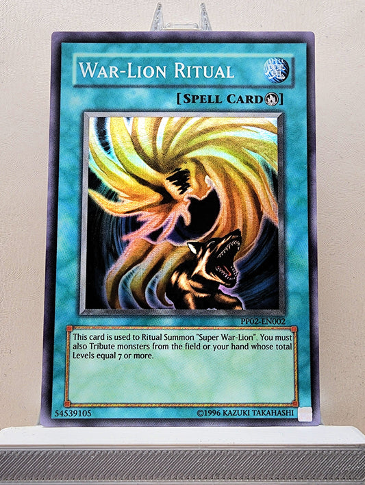 Yugioh! 1x War Lion Ritual (PP02 - Super Rare) Unli Edition