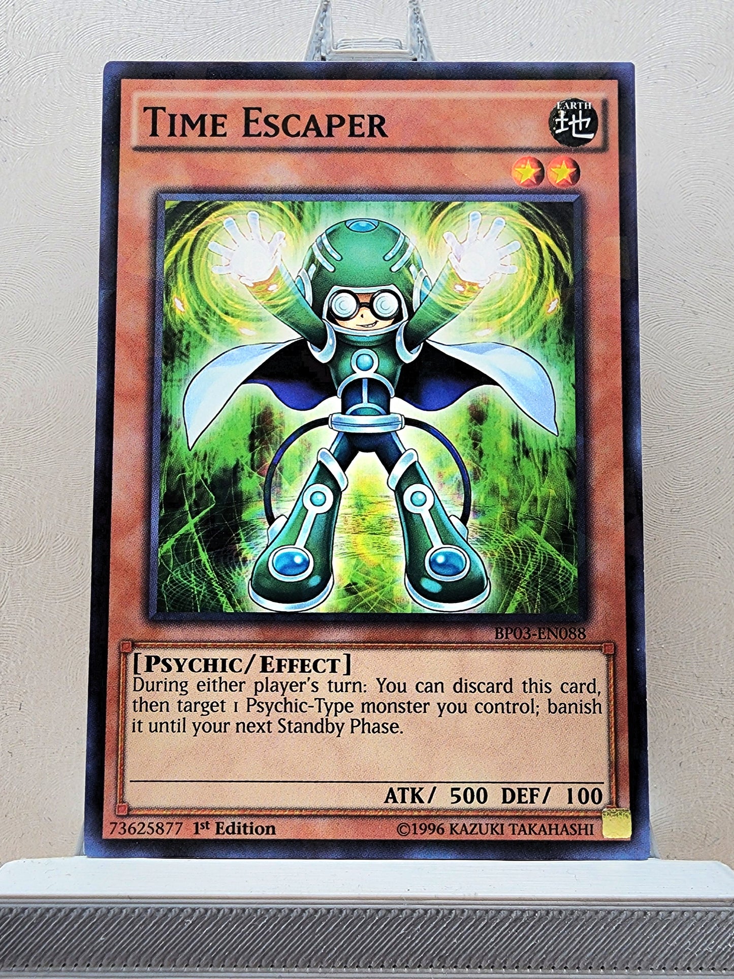 Yugioh! 1x Time Escaper (BP03 - Shatterfoil Rare) 1st Edition