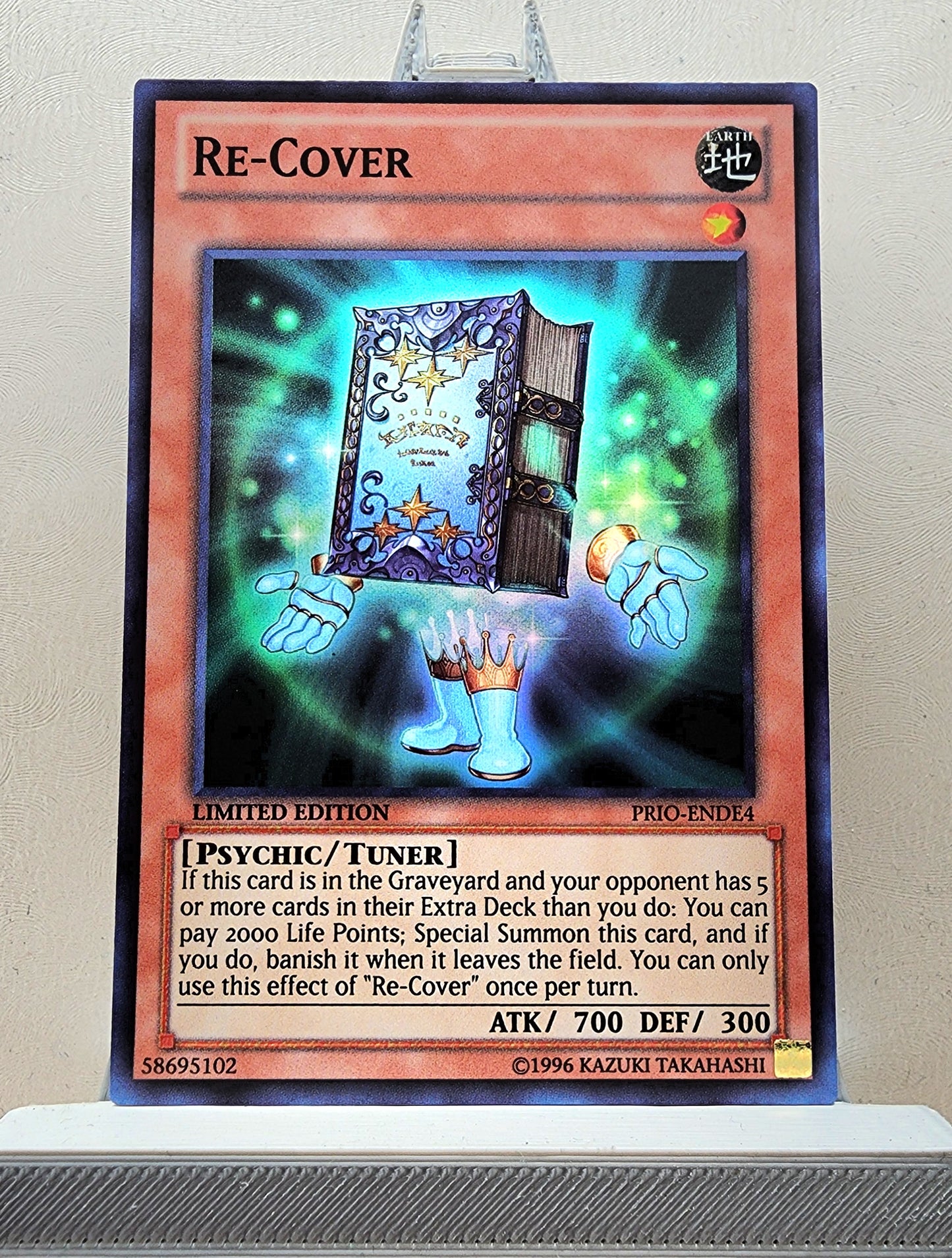 Yugioh! 1x Re-Cover (PRIO - Super Rare) Limited Edition