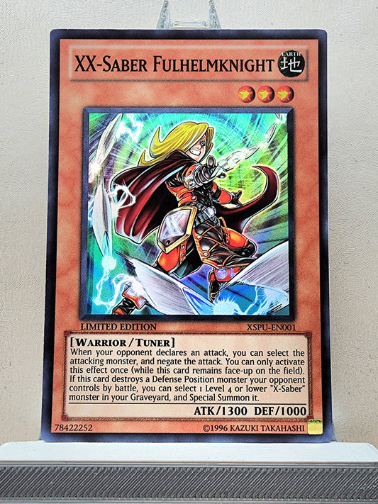 Yugioh! 1x XX-Saber Fulhelmknight (XSPU - Super Rare) Limited Edition