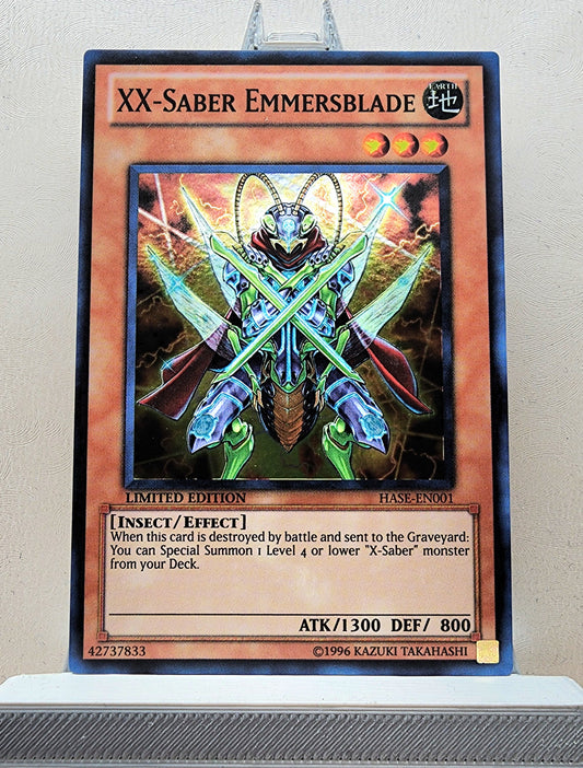 Yugioh! 1x XX-Saber Emmersblade (HASE - Super Rare) Limited Edition