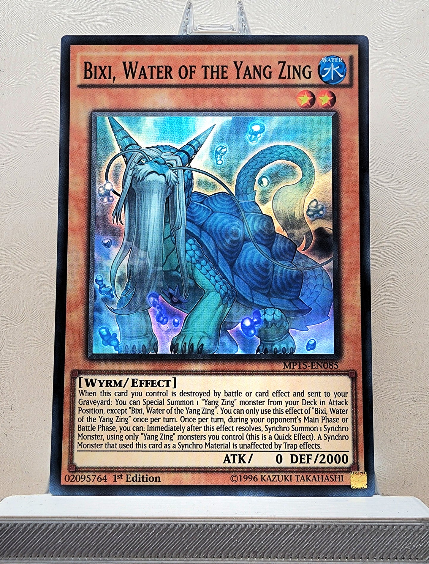 Yugioh! 1x Bixi, Water of the Yang Zing (DUEA - Super Rare) Unli Edition