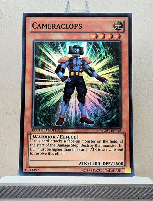 Yugioh! 1x Cameraclops (WGRT - Super Rare) Limited Edition