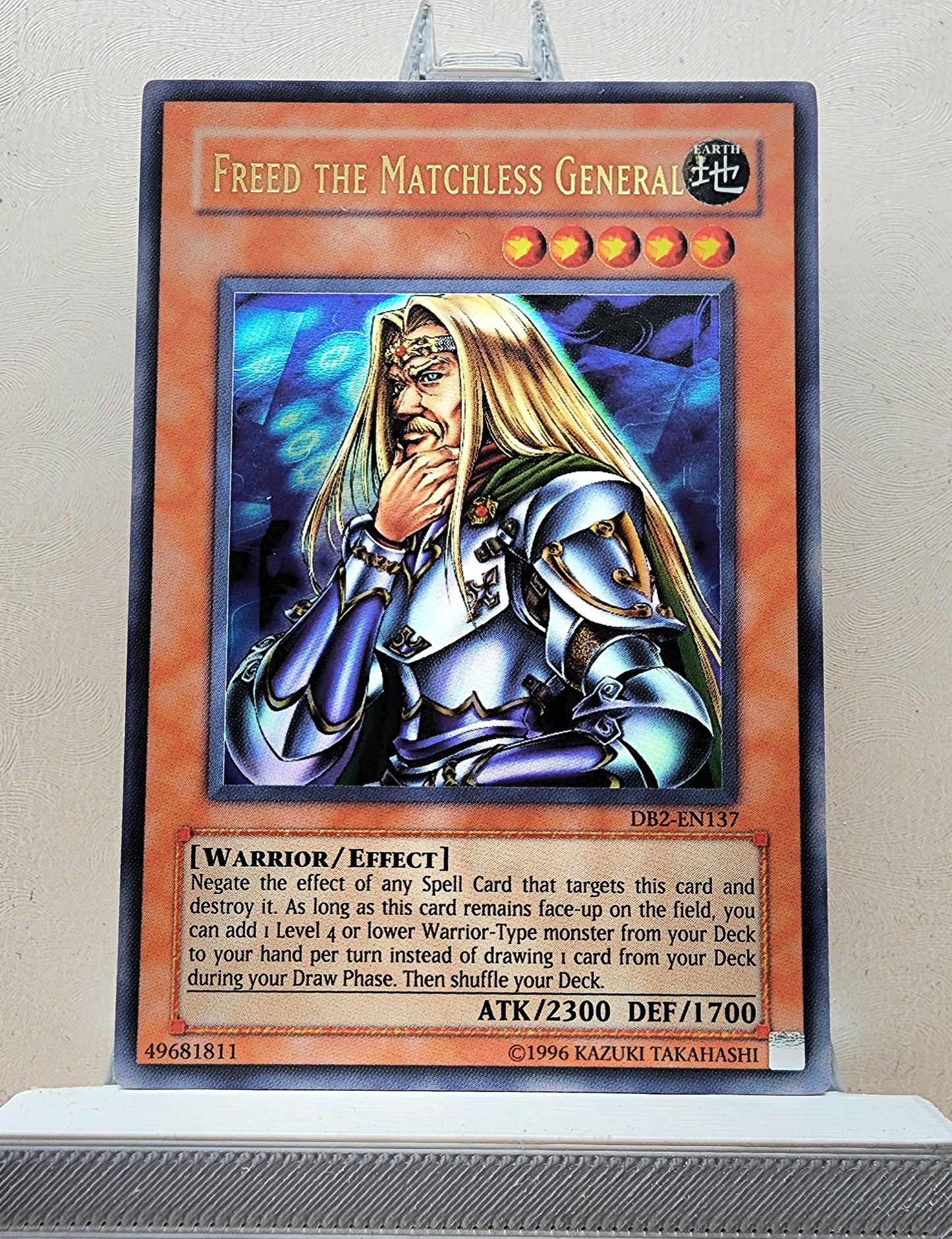 Yugioh! 1x Freed the Matchless General (DB2 - Ultra Rare) Unli Edition