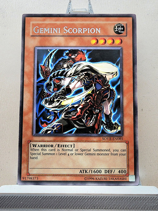 Yugioh! 1x Gemini Scorpion (SOVR - Rare) Unli Edition