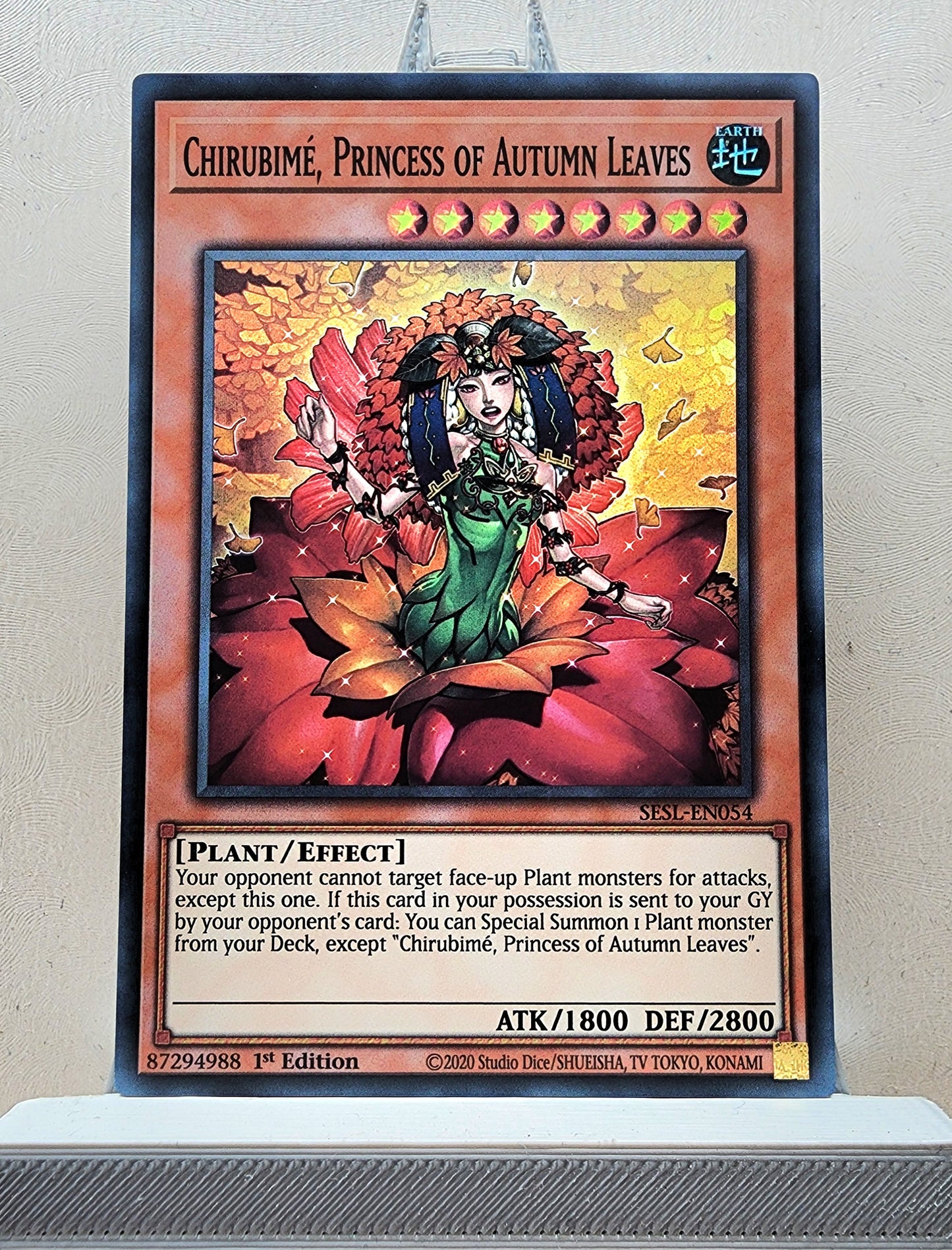 Yugioh! 1x Chirubime, Princess of Autumn Leaves (SESL/MP14 - Super Rare) 1st Edition