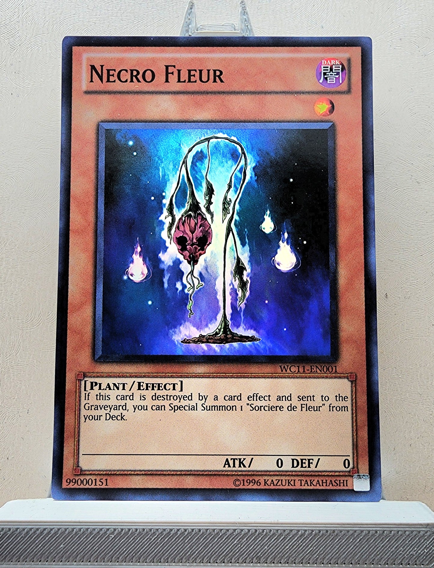 Yugioh! 1x Necro Fleur (WC11 -Super Rare) Unli Edition