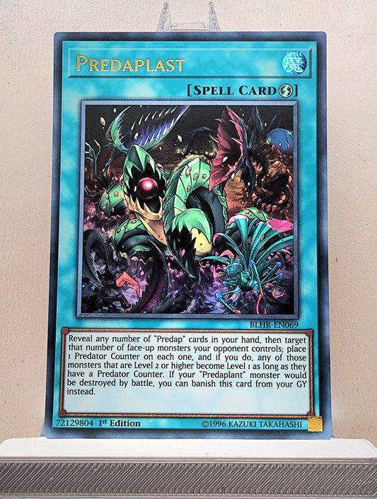 Yugioh! 1x Predaplast (BLHR - Ultra Rare) 1st Edition