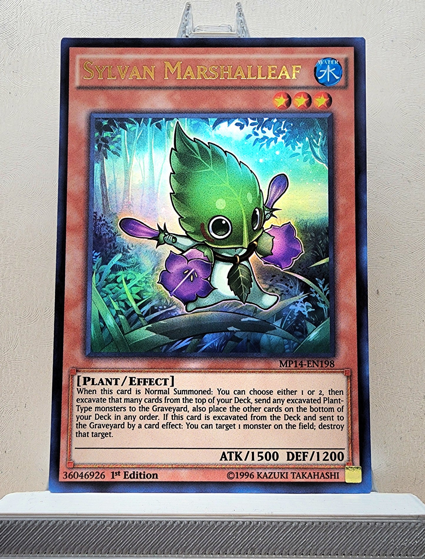 Yugioh! 1x Sylvan Marshalleaf (MP14 - Ultra Rare) 1st Edition