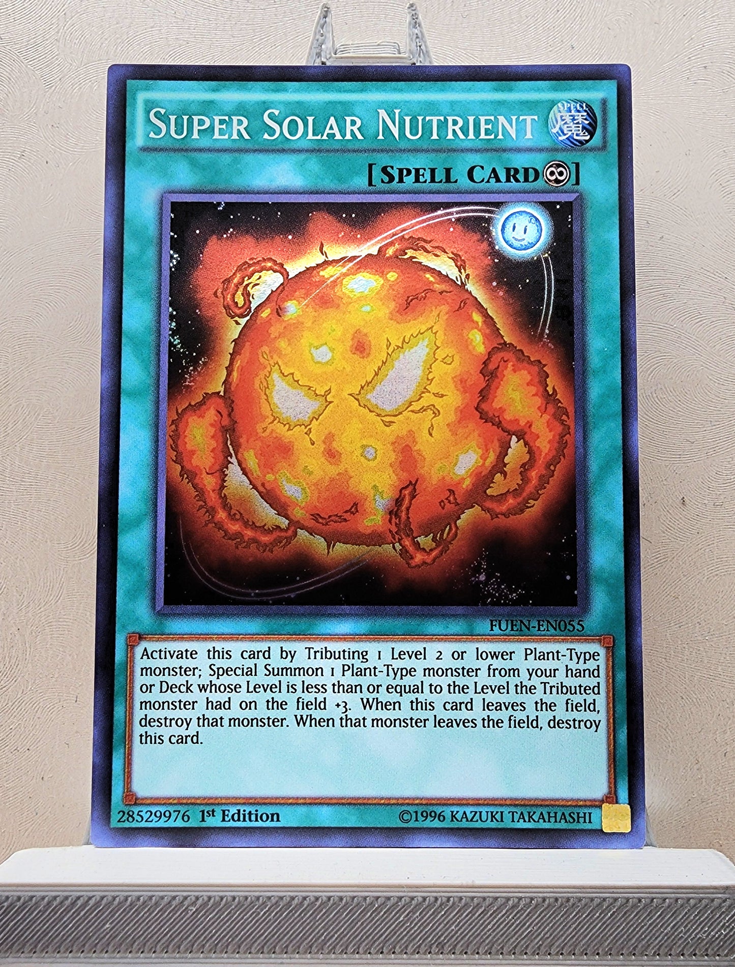 Yugioh! 1x Super Solar Nutrient (FUEN - Super Rare) 1st/Unli Edition