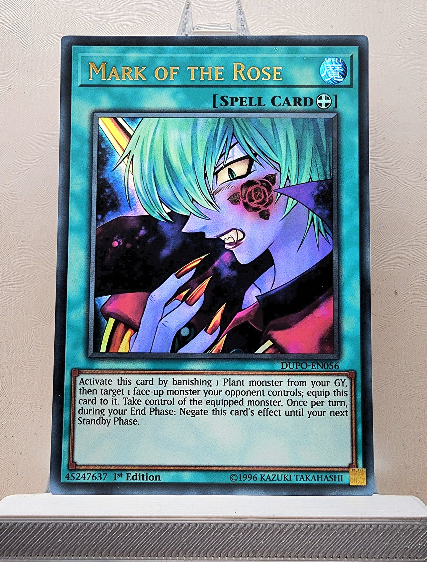 Yugioh! 1x Mark of the Rose (DUPO - Ultra Rare) 1st Edition