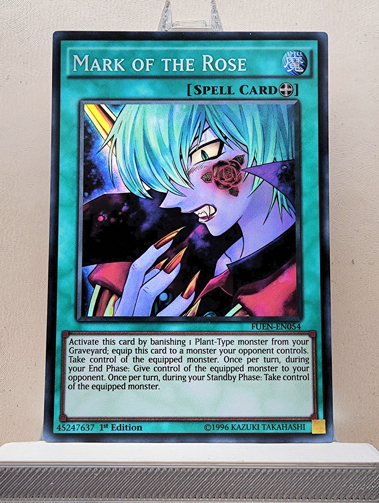 Yugioh! 1x Mark of the Rose (FUEN - Super Rare) 1st/Unli Edition