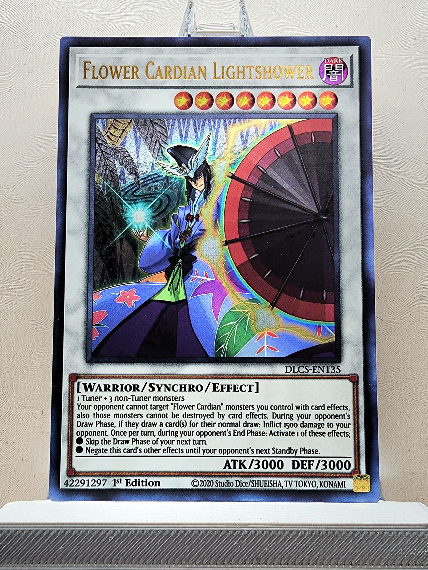 Yugioh! 1x Flower Cardian Lightshower (DLCS - Ultra Rare) 1st Edition