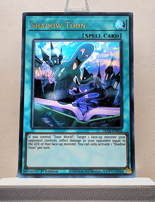 Yugioh! 1x Shadow Toon (DLCS - Ultra Rare) 1st Edition