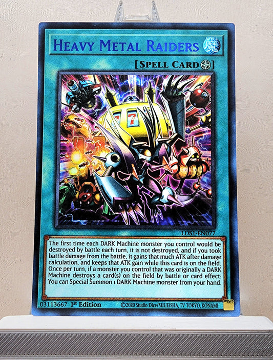 Yugioh! 1x Heavy Metal Raiders (LDS1 - Ultra Rare) 1st Edition