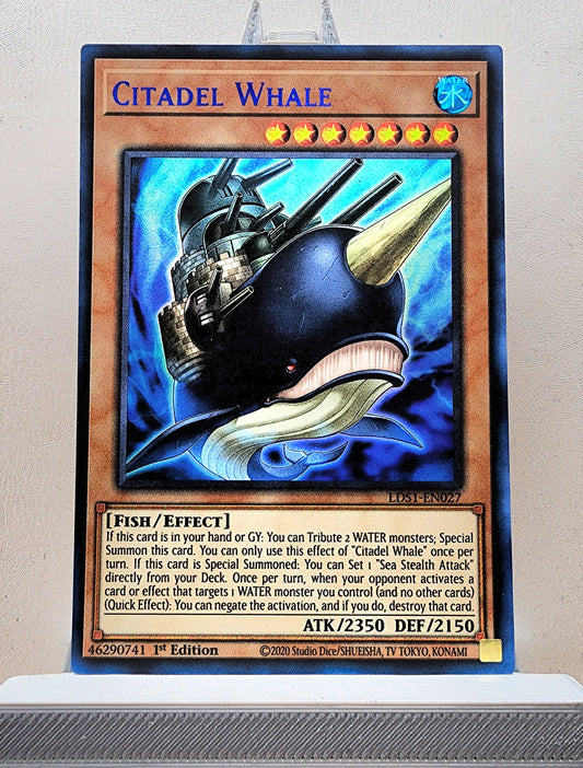 Yugioh! 1x Citadel Whale (LDS1 - Ultra Rare) 1st Edition