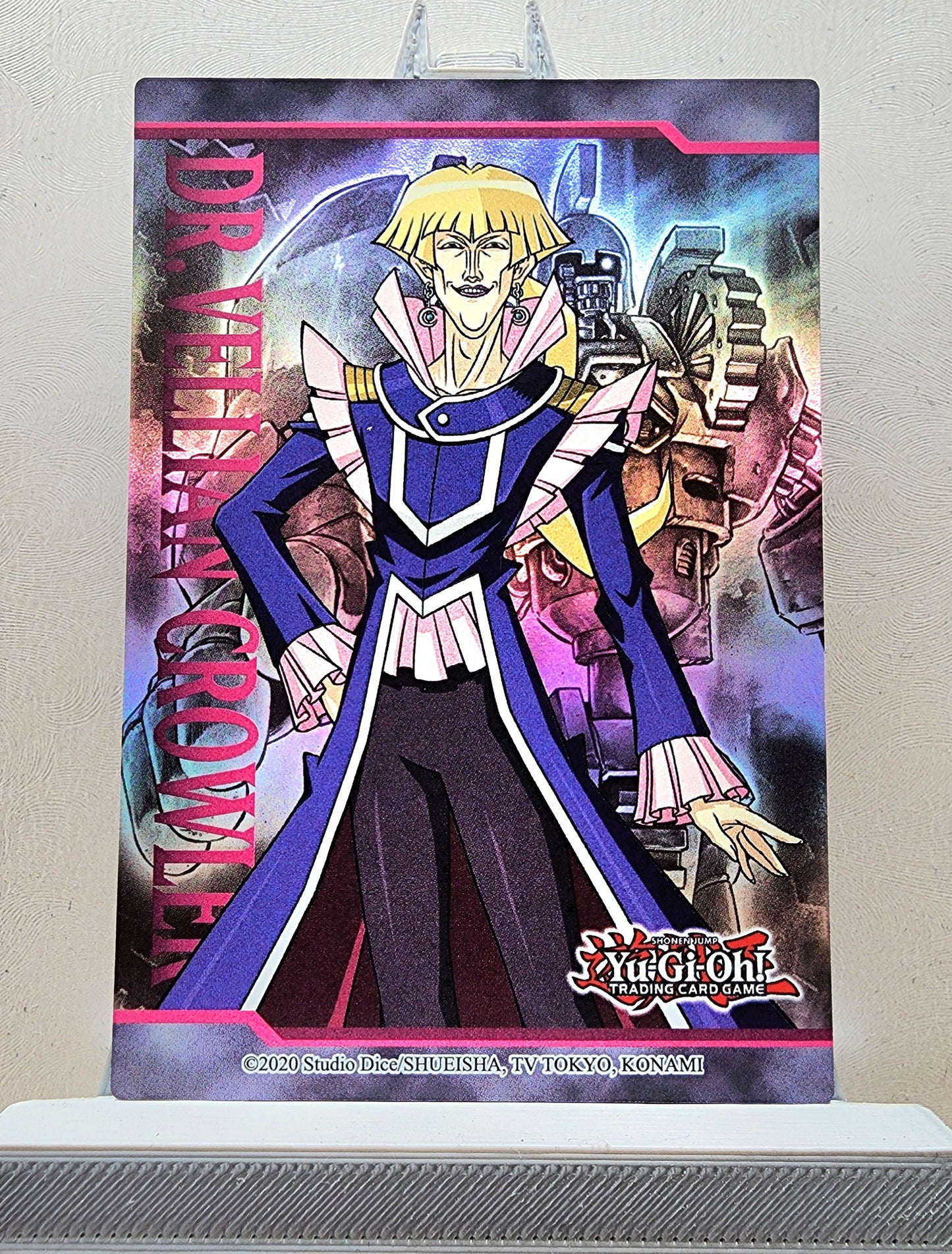 Yugioh! 1x Vellian Crowler Art Token (LDS1 - Super Rare)