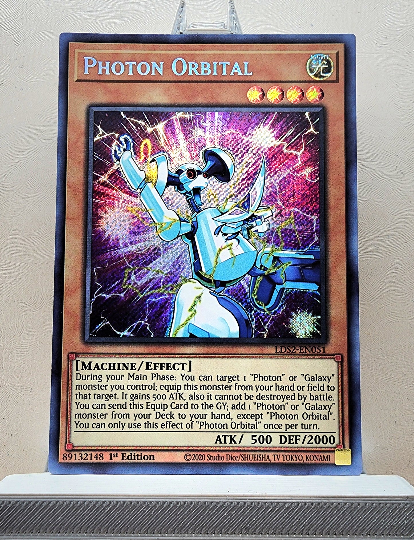 Yugioh! 1x Photon Orbital (LDS2 - Secret Rare) 1st Edition