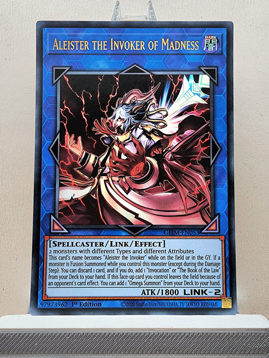 Yugioh! 1x Aleister the Invoker of Madness (GEIM - Ultra Rare) 1st Edition