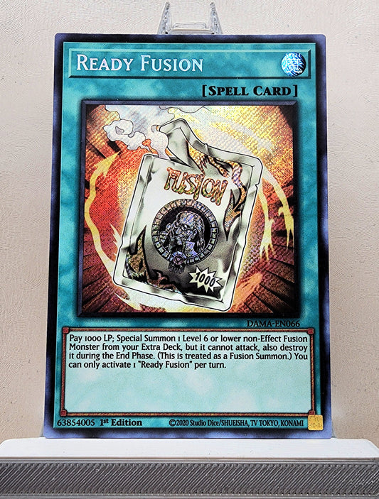 Yugioh! 1x Ready Fusion (DAMA - Secret Rare) 1st Edition