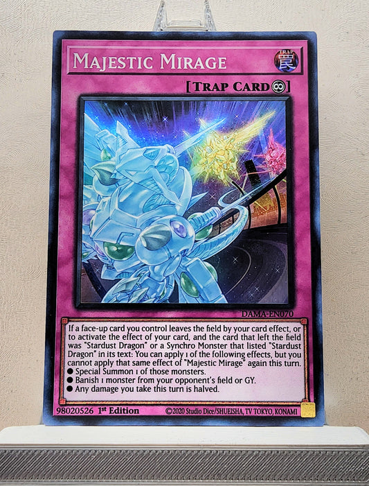 Yugioh! 1x Majestic Mirage (DAMA - Super Rare) 1st Edition