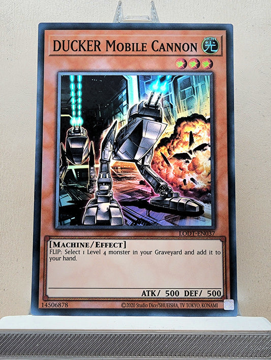 Yugioh! 1x DUCKER Mobile Cannon (LODT - Super Rare) Unli Edition