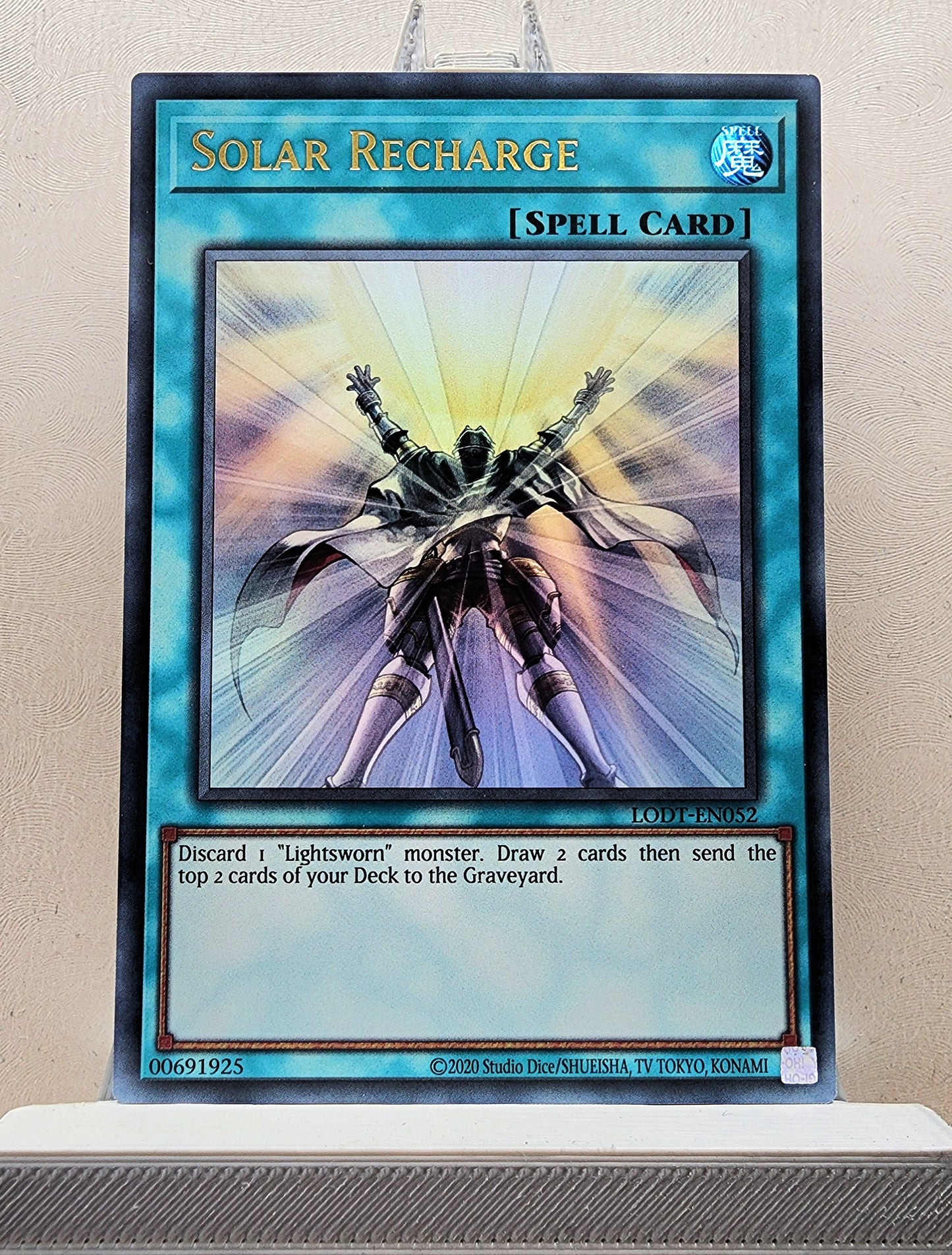 Yugioh! 1x Solar Recharge (LODT - Ultra Rare) Unli Edition