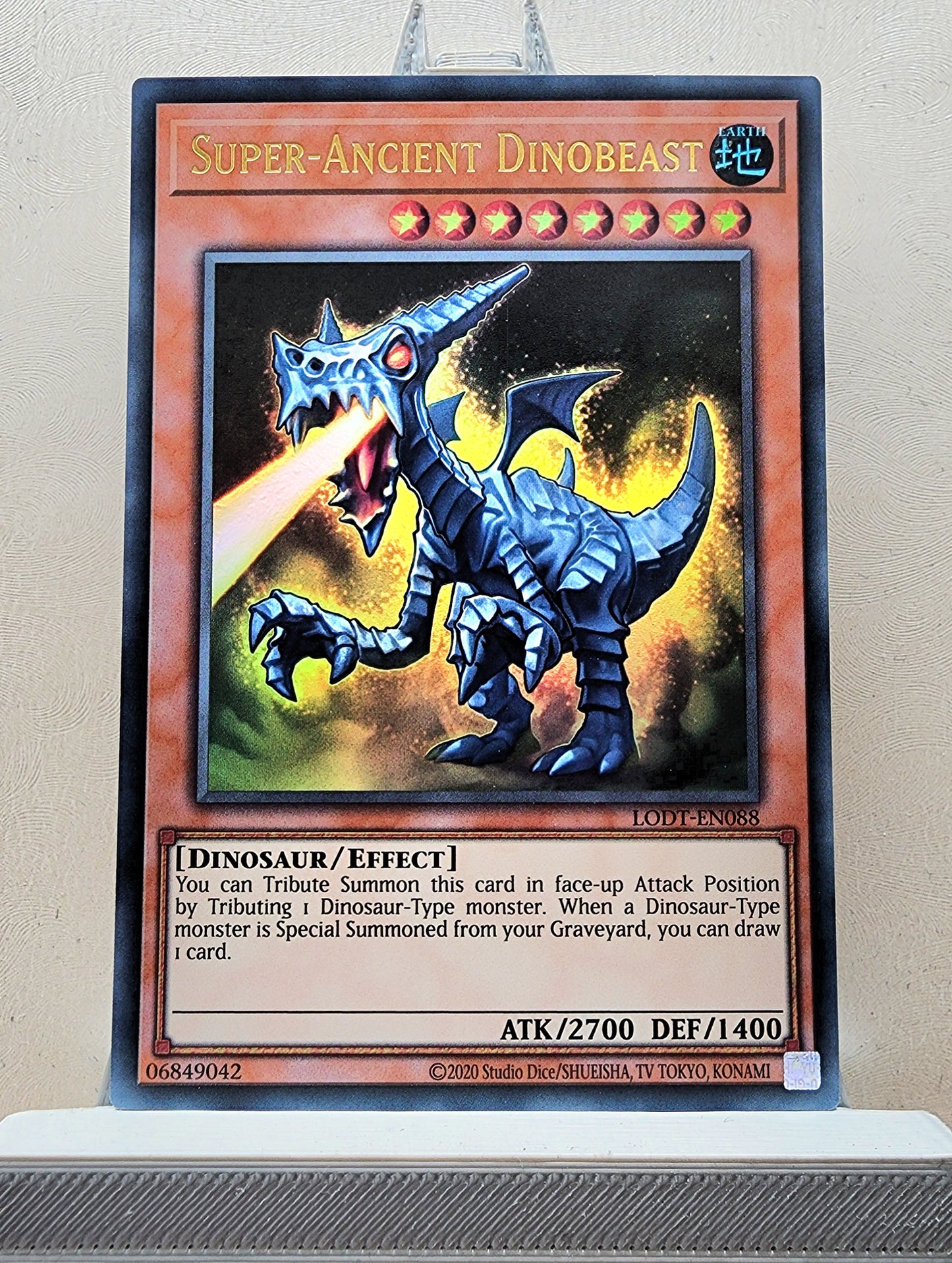 Yugioh! 1x Super-Ancient Dinobeast (LODT - Ultra Rare) Unli Edition