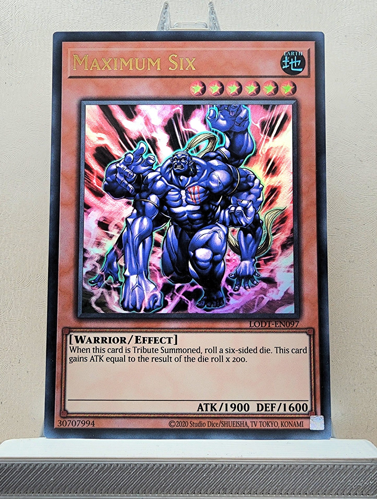 Yugioh! 1x Maximum Six (LODT - Ultra Rare) Unli Edition