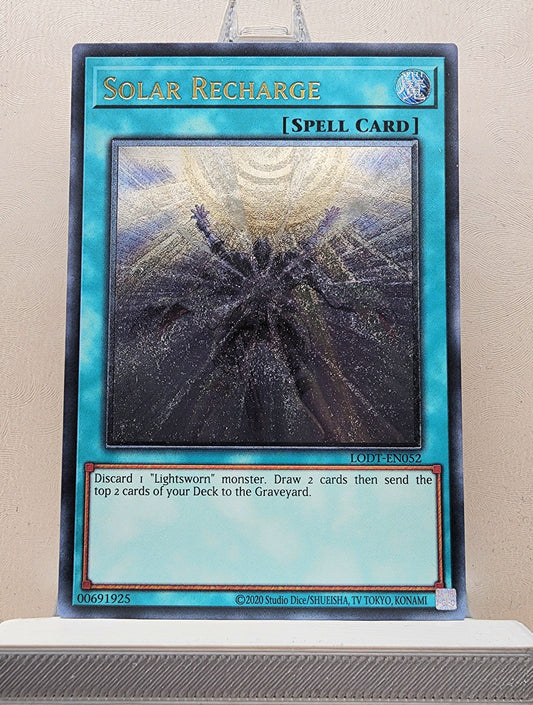 Yugioh! 1x Solar Recharge (LODT - Ultimate Rare) Unli Edition