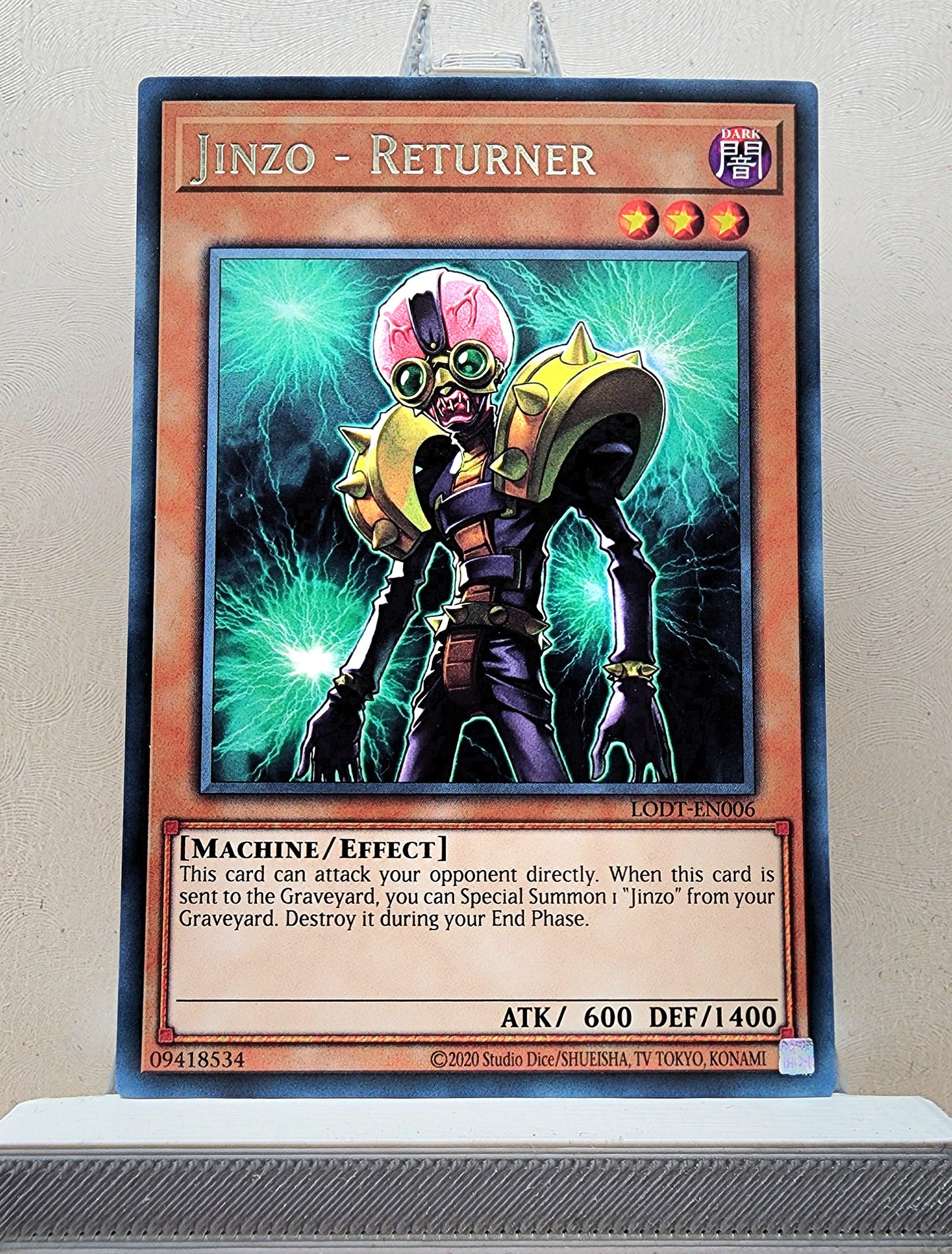 Yugioh! 1x Jinzo - Returner (LODT - Rare) Unli Edition