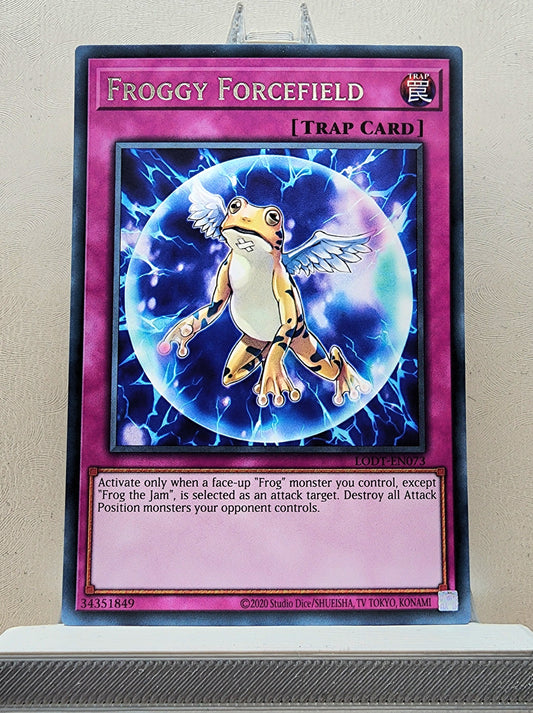 Yugioh! 1x Froggy Forcefield (LODT - Rare) Unli Edition