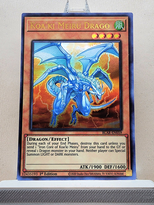 Yugioh! 1x Koa'ki Meiru Drago (BLAR - Ultra Rare) 1st Edition