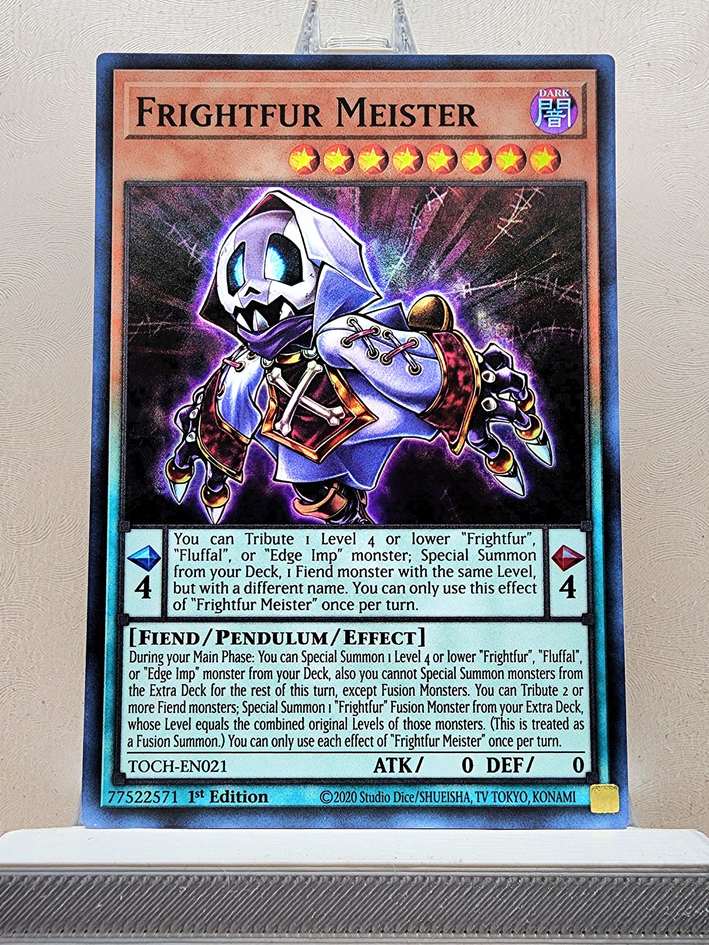 Yugioh! 1x Frightfur Meister (TOCH - Super Rare) 1st/Unli Edition