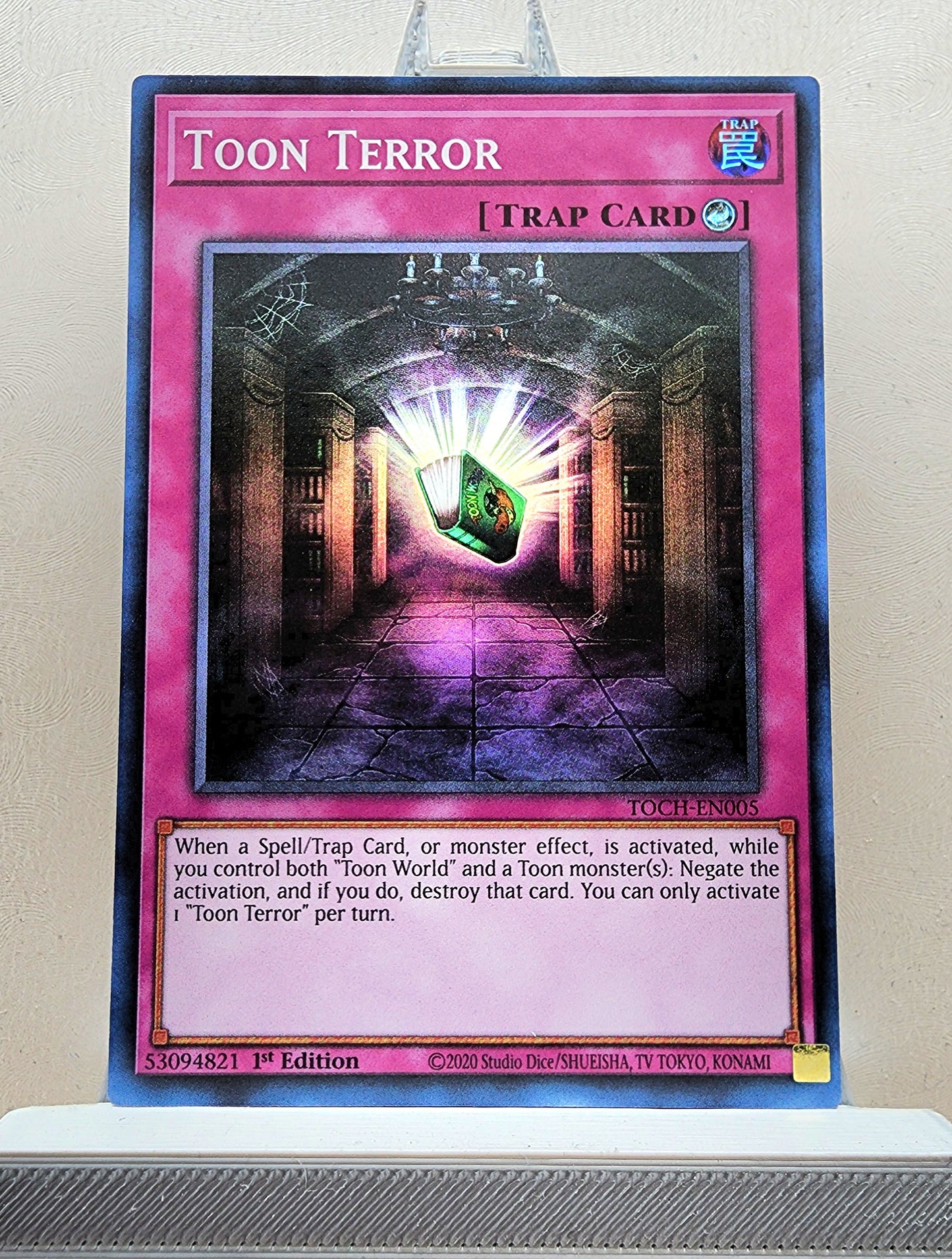 Yugioh! 1x Toon Terror (TOCH - Super Rare) 1st/Unli Edition