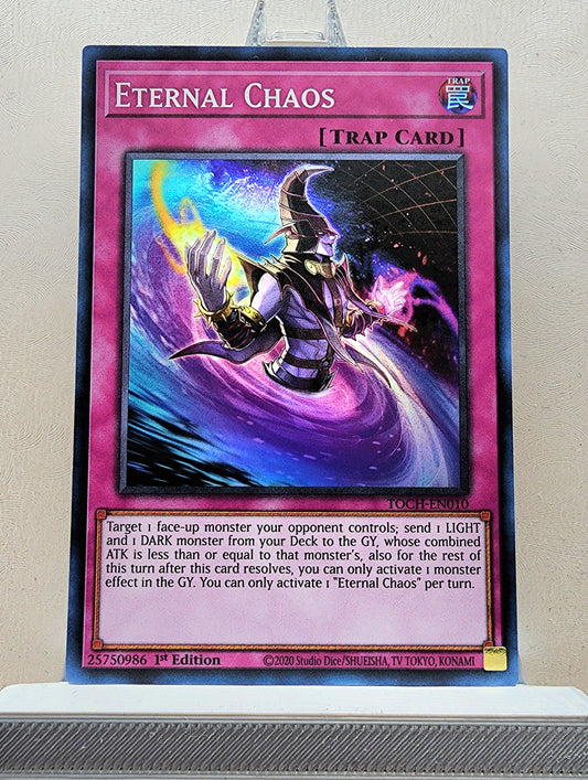 Yugioh! 1x Eternal Chaos (TOCH - Super Rare) 1st/Unli Edition